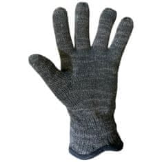 Max Max Dvouvrstvé zimní černé rukavice TPR1 L/XL