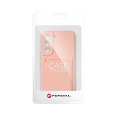 FORCELL Obal / kryt na Samsung Galaxy S22 Plus růžový Forcell Card