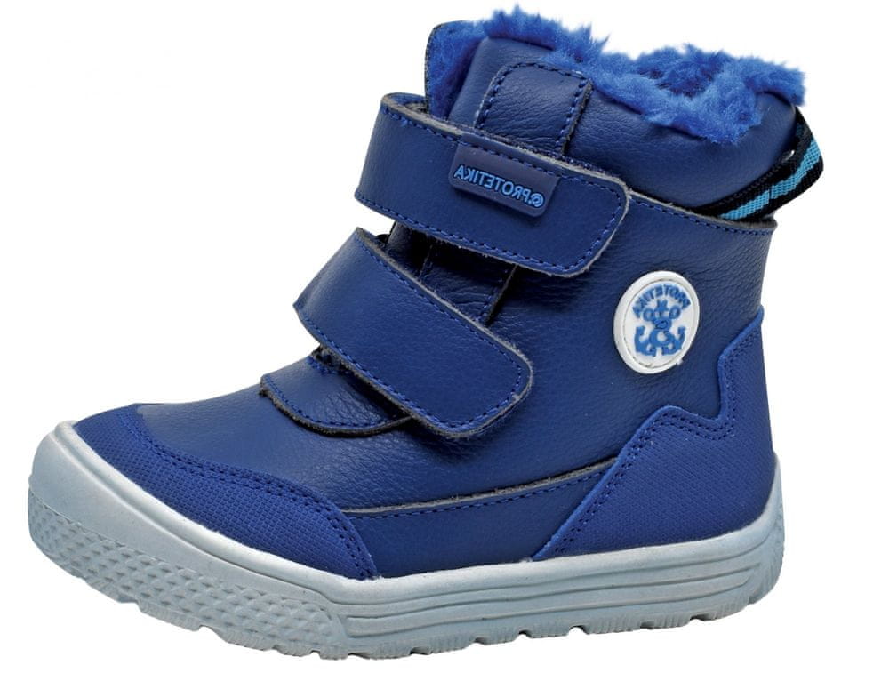 Protetika chlapecká zimní kotníčková obuv Torin Blue modrá 20