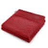 AmeliaHome Bavlněný ručník AMARI tmavě červený, velikost 30x50