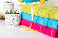 FARO Textil Bavlněný ručník Fresh 70x140 cm tyrkysový
