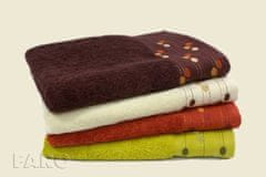 FARO Textil Bavlněný ručník Montana 50x90 cm hnědý