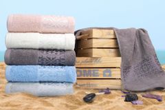 FARO Textil Bavlněný ručník Platon 100x150 cm krémový