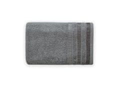 FARO Textil Bavlněný ručník Sagitta 70x140 cm šedý