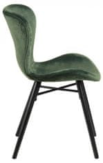 Actona Jídelní židle Batilda tmavě zelená