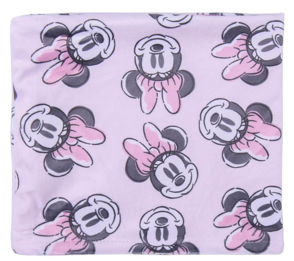 Disney dívčí růžový hřejivý nákrčník Minnie Mouse 2200009603