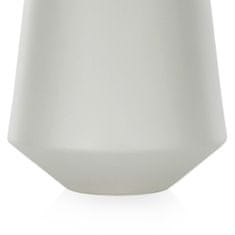 AmeliaHome Keramická váza Burmilla šedá, velikost 12,5x12,5x22,5