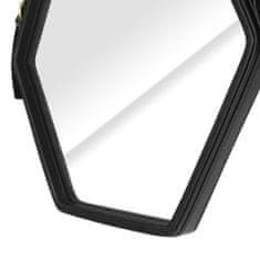 HOMEDE Nástěnné zrcadlo Ebi I černé, velikost 45,5x39,5x3