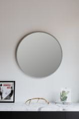 Umbra Nástěnné zrcadlo šedé, velikost 94x94x3