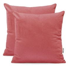 DecoKing Povlaky na polštáře Amber růžové, velikost 80x80*2