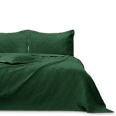 AmeliaHome Přehoz na postel Ophelia lahvově zelený, velikost 170x210