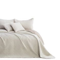 AmeliaHome Přehoz na postel Softa béžový/cappuccino, velikost 170x210