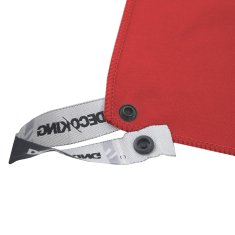 DecoKing Sportovní ručník z mikrovlákna Ekea tmavě červený, velikost 30x50*2
