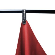 DecoKing Sportovní ručník z mikrovlákna Ekea tmavě červený, velikost 30x50*2