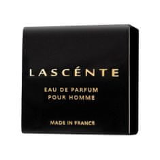 Lascente Estetický kartonový obal na vzorky parfémů 13 x 3,5 x 6,3 cm černý