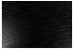 Actona Vitrína Seaford 152,4x86,4 cm černá