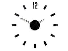 ModernClock 3D nalepovací hodiny Point černé