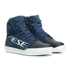 Dainese YORK D-WP pánské kotníkové boty tmavě-modré/bílé