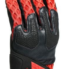 Dainese AIR-MAZE UNISEX letní lehké rukavice červené/černé vel.XXS
