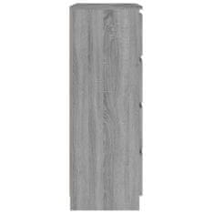 Greatstore Příborník šedý sonoma 60 x 35 x 98,5 cm kompozitní dřevo