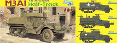 Dragon  Model Kit military 6332 - M3A1 HALF-TRACK (3 IN 1) (SMART KIT) (1:35)
