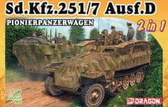Dragon  Model Kit military 7605 - Sd.Kfz.251/7 Ausf.D Pionierpanzerwagen (1:72)