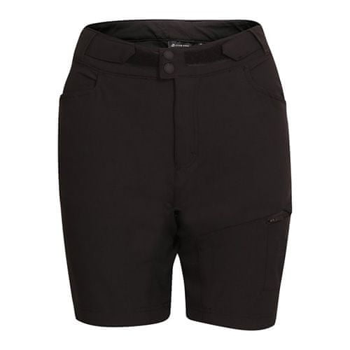 ALPINE PRO Dámské softshellové šortky , ZOLENA | LPAX593990 | 42 | černá
