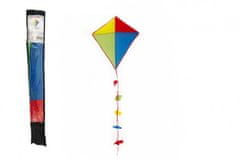 Teddies  Drak létající nylon 70x60cm barevný