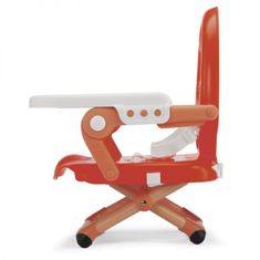 Chicco Podsedák přenosný Pocket Snack na židli - Poppy red