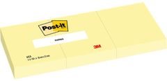 3M Samolepicí bloček, žlutá, 38 x 51 mm, 3x 100 listů, 7100296172