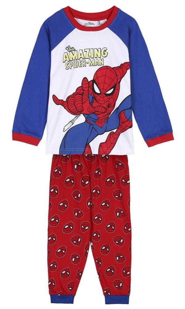 Disney chlapecké pyžamo Spiderman 2900000359 červená 104
