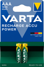 Varta Nabíjecí baterie Power 2 AAA 1000 mAh R2U 5703301402