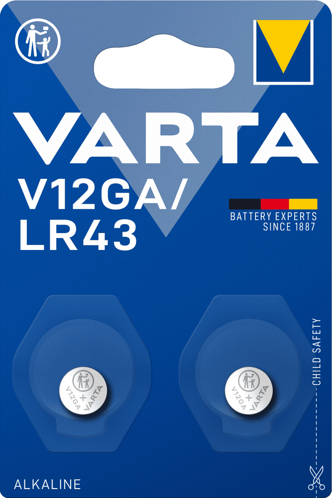 Varta V12GA (LR 43) 2pack 4278101402