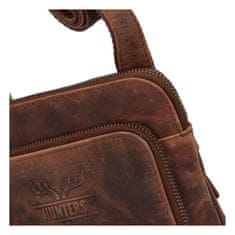 HUNTER Original Prémiová kožená pánská taška Hunters Bonemaw