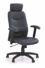 Kancelářská otočná židle STILO - ekokůže, černá