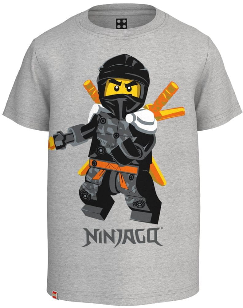 LEGO Wear chlapecké tričko Ninjago LW-12010577_1 šedá 134