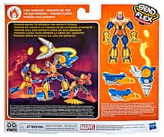 Avengers figurka Bend and Flex Thanos – ohnivá mise
