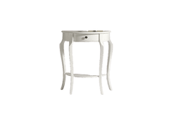 Amoletto Import Stylový konzolový stolek v bílé barvě