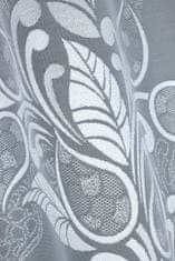 My Best Home Dekorační žakárová záclona s řasící páskou VALERIA 250 bílá 200x250 cm MyBestHome