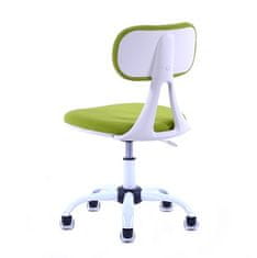 Dětská otočná židle Sego KINDER — zelená