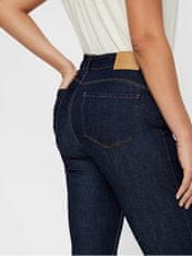 Vero Moda Dámské džíny VMSEVEN Skinny fit 10183948 Dark Blue Denim (Velikost S/32)
