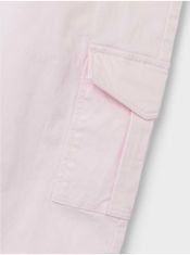 Name it Světle růžové holčičí široké kalhoty s kapsami LIMITED by name it Hilse 146