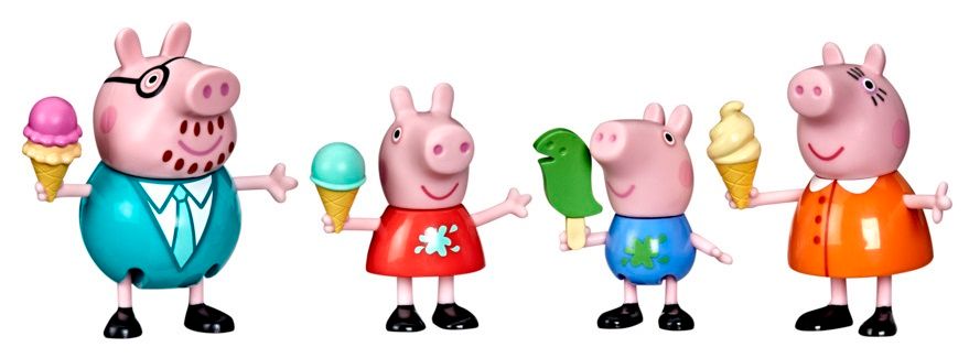 Hasbro Peppa Pig figurky rodina – zmrzlina