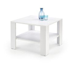 Konferenční stolek KWADRO KWADRAT – MDF, bílá