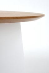 Konferenční stolek AZZURA – MDF, bílá