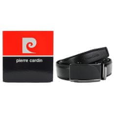 Univerzální pánský kožený pásek s automatickou sponou - Pierre Cardin
