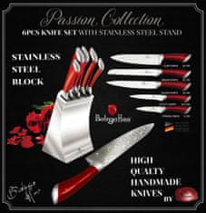 Berlingerhaus Sada Nožů 6 ks Passion Red BH-2135
