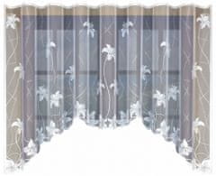 My Best Home Dekorační žakárová záclona s řasící páskou CYNTHIA 150 bílá 300x150 cm MyBestHome