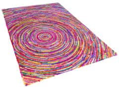 Beliani Pestrý bavlněný koberec 140x200 cm MALATYA