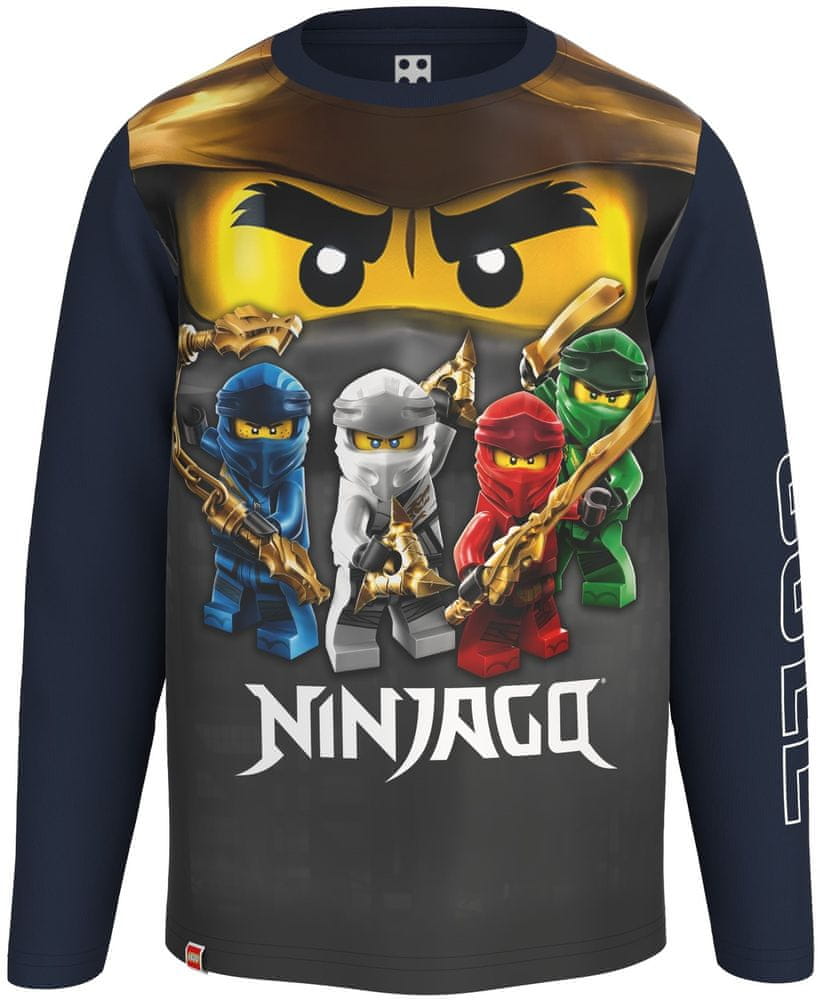 LEGO Wear chlapecké tričko Ninjago LW-12010729 tmavě modrá 110